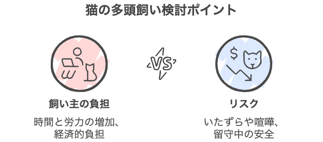 猫の多頭飼い検討ポイント