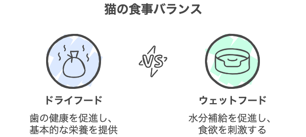 猫の食事バランス