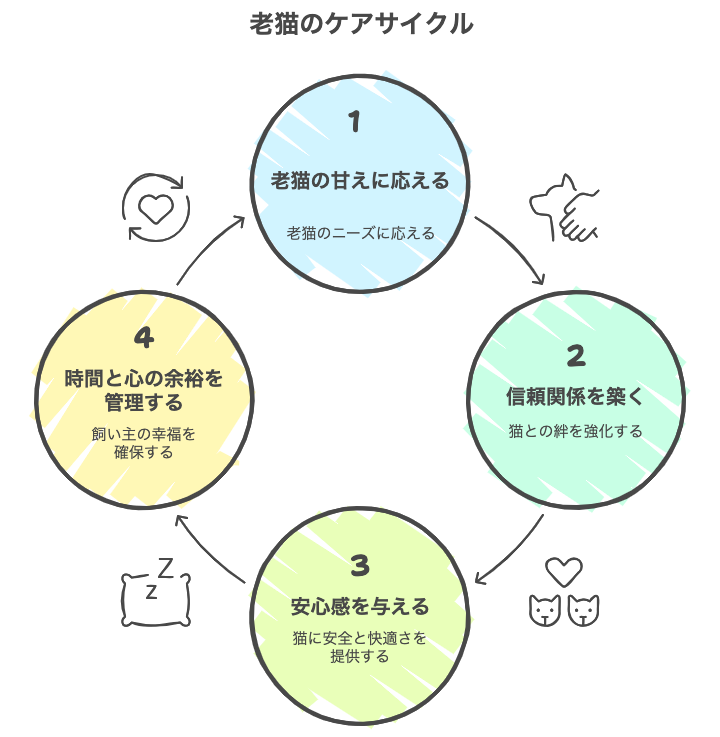 老猫のケアサイクル